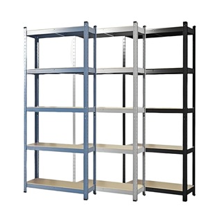 כבד-מעמד פלדה בעל <span class=keywords><strong>5</strong></span> שכבות מדף מטען פלדה ללא מקדחה רב-שכבתית מצופה אבץ freesting קורוזיה כלי מוגן עבור עומסים כבדים - Product Image 3