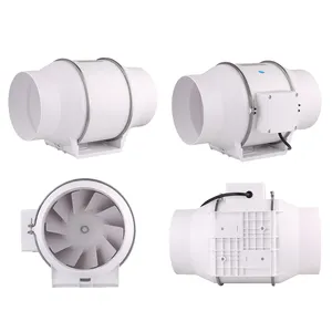Low Noise Power Saving Professional Bathroom And Kitchen Round Mini 12V Blower Fan