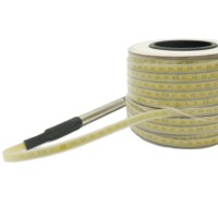 Ruban de mesure d'eau 0-50m 0-100m 0-150m, règle en acier pour la mesure des eaux souterraines, câble de mesure de la profondeur des puits, règle de câble