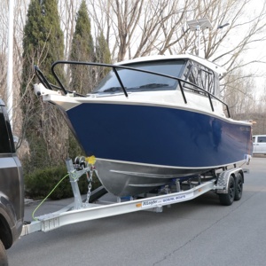 Barco de Pesca <span class=keywords><strong>Gospel</strong></span> de 7.5m (25 pies) con Garantía de 5 Años, Barco de Aluminio Profisher para Pesca Deportiva con Cabina - Product Image 2