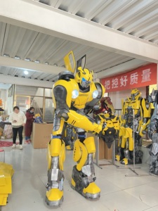 2023 Tiktok nouvelle Version mascotte adulte Costume pour taille réelle <span class=keywords><strong>robot</strong></span> <span class=keywords><strong>complet</strong></span> personnage tenues pour enfant anniversaire Halloween - Product Image 5