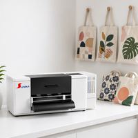 Nouvelle imprimante DTF compacte de bureau, encre pigmentée, tête XP600, entièrement automatique, sans ordinateur, hors ligne, pour la personnalisation de vêtements