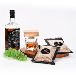 WEIBU 2023 Nouveauté en gros : <span class=keywords><strong>Copeaux</strong></span> de bois aromatisés variés (Noix de pécan, Cerise, Pomme, Chêne) pour fumoir à cocktails - Product Image 2