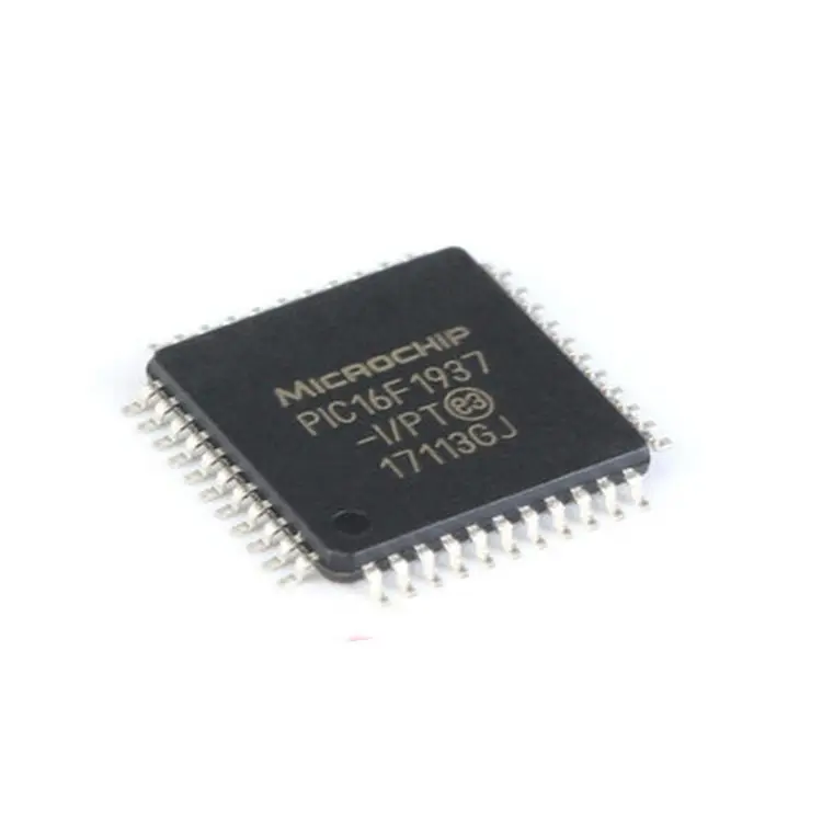 칩 PIC16F1937-I/PT 8 비트 마이크로 컨트롤러 LCD 14K 플래시 TLFP-44