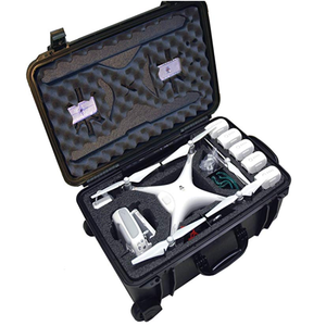 Hộp Dụng Cụ Vali Du Lịch Xe Đẩy Hộp Dụng Cụ Hộp Nhựa Chống Va Đập Thiết Bị Hộp Đựng Máy Ảnh Có Lớp Lót Xốp Cắt Sẵn - Product Image 6