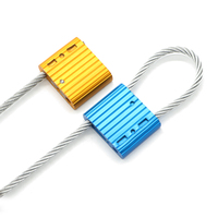 Sello de Seguridad para Tanques de Combustible JCCS005, Sello de Cable a Prueba de Manipulaciones, Desechable, con Número de Serie