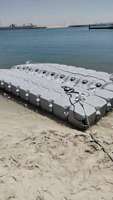 Bloques Modulares de Nuevo Diseño de 500*500*400 mm para Muelles Flotantes