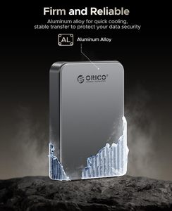 ORICO 2000 MB/giây tốc độ cao bên ngoài ổ đĩa trạng thái rắn ProRes 4K HDR ghi âm thiết bị lưu trữ từ tính di động SSD cho điện thoại thông minh - Product Image 5