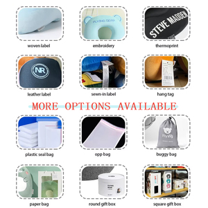 Hỗ trợ đầu mềm Bộ nhớ bọt Gối ngủ nghỉ ngơi máy bay xe nhà sử dụng u hình du lịch hình chữ U cổ gối - Product Image 5