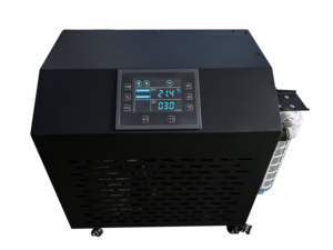 Sistema de baño de hielo de enfriamiento de titanio 1HP controlado por WiFi Accesorio de calentamiento y ozono de doble temperatura - Product Image 2