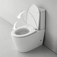 WC deux pièces fiable et très vendu, design ergonomique et convivial pour la rénovation de salle de bain