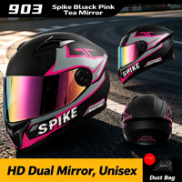Casque intégral homologué DOT ECE 22.05, coque ABS, respirant, pour la moto, le patinage et les trajets quotidiens.