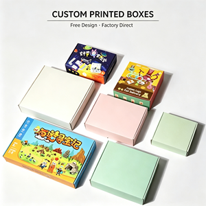 กล่องไปรษณีย์แบบกำหนดเอง กล่องกระดาษลูกฟูกสำหรับจัดส่งสินค้า กล่องพับได้สำหรับเสื้อผ้า รองเท้า วิกผม ของขวัญ และสินค้าสั่งซื้อ - Product Image 3