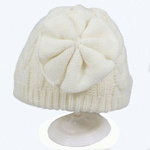 <b>Newborn</b> Hats With Cute <b>Bow</b> Warm Winter Knitted Infant Hat Baby Beanies for Boys Girls 0-6 Months Gift - Product Image 3