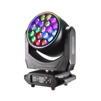 Luces Profesionales DMX512 RGBW, 19x40W LEDs, con Estrobo, Mezcla de Colores y Múltiples Modos de Control para un Rendimiento Impresionante