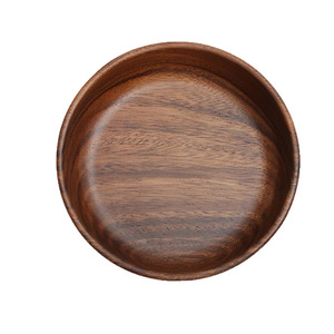 Wooden Round <b>Tray</b> Solid Color For Serving <b>Tea</b> Or Food Nordic Style - Product Image 1