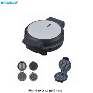 Wholesale Customizable Electric Belgian &amp; Heart Waffle Maker Maquina De Gofres <strong>Donut</strong> Maker Breakfast Machine Kitchen Essentials - Product Image 1