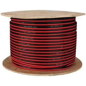 Cable de altavoz AWG de calibre 14, negro y rojo, velocidad de Audio para coche/hogar, Cable Zip, Audio para coche, sistema PA estéreo para el hogar - Product Image 1