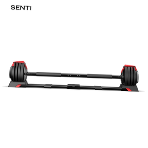 Ensemble d'haltères en acier inoxydable <span class=keywords><strong>GOCHA</strong></span> GC-112 pour la musculation à domicile et en salle de sport, réglables 18KG/24KG/32KG/40KG - Product Image 2
