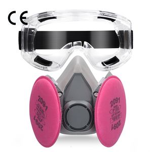 Masker Keselamatan dapat digunakan kembali, masker Gas setengah pekerjaan kayu dengan Respirator - Product Image 2