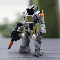 GoldMoc Movie Mech Robot Jouet MOC-94380 Réponse Rapide Costume Personnage Figure Modèle Blocs de Construction Jouet
