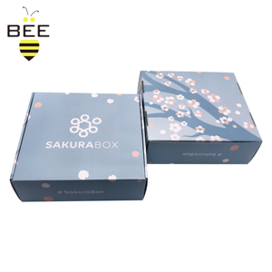 अनुकूलित साकुरा मुद्रण उपहार बॉक्स नालीदार कार्डबोर्ड कार्टन पैकेजिंग शिपिंग बॉक्स रहस्य स्नैक कुकी बॉक्स - Product Image 5