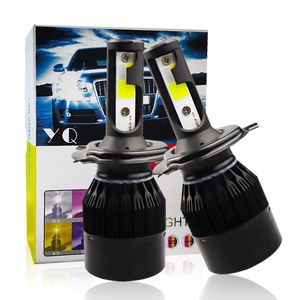 Bombilla tricolor de haz Alto y Bajo para faros led, C6, tres colores mezclados, 3000K, 4300K, 6000K, h1, h3, h7, h11, h8, h9, 880, 9005, 9004, h13, h4, 9006 - Product Image 1