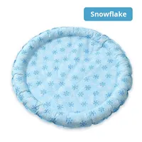 Tapis rafraîchissant moderne d'été pour animaux de compagnie, imperméable, confortable, toucher frais, en PVC, pour petits chiens et chats, anti-morsure, lit de couchage d'intérieur