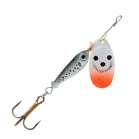 Señuelo de Pesca Metálico OEM para Carpas - Señuelo Giratorio Brillante para Pesca en Océano, Barco y Lago 11g/15g/18g con Anzuelos