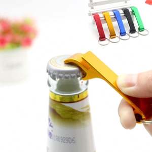 Custom Laser Logo Colorful Metal Bottle Opener Keychain Multifunctional Portable Aluminum Alloy <b>Beer</b> Bottle Opener - Product Image 3