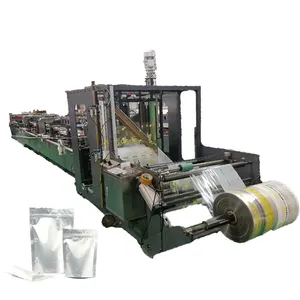 Os fabricantes recomenderam a máquina impressa personalizada do saco de zíper mylar três selos suporte equipamento de produção.