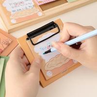 Mignon Mini Conseil Clip Sticky Notes Set Étudiant Papeterie Sticky Notes