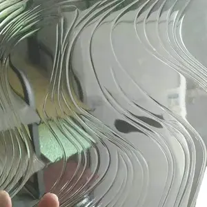 Dekoratif cam üreticisi toptan sıcak eriyik cam ultra net renkli kaynamış cam levha
