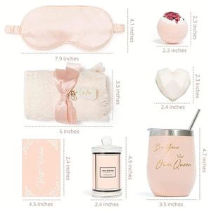 Set de Regalo de Lujo para el Cuidado Personal Femenino 2024, Set de Relajación para el Día de San Valentín con Caja - Product Image 1