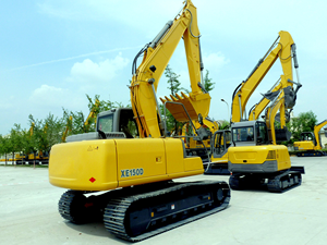 รถขุดไฮดรอลิกอเนกประสงค์ 15 ตัน รุ่น XE150D ประหยัดน้ำมันสูง รถตักตีนตะขาบ บุ้งกี๋ขนาด 0.61 เมตร กำลัง 85.4 กิโลวัตต์ รับประกัน 1 ปี - Product Image 5