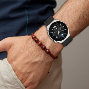 สายนาฬิกาข้อมือซิลิโคนระบายอากาศได้ดี BEEFLYPOWER ขนาด 20 มม. 22 มม. สำหรับนาฬิกา GT2 GT3 Pro Smartwatch - Product Image 5