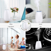 Mini nébuliseur de parfum d'air portable en gros 60ml petit diffuseur d'huile désodorisant pour la maison diffuseur de voiture USB