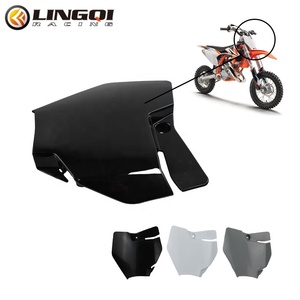 LINGQI Pièces de rechange pour tout-terrain <span class=keywords><strong>Plaque</strong></span> d'<span class=keywords><strong>immatriculation</strong></span> en plastique pour KT50 <span class=keywords><strong>Plaque</strong></span> d'<span class=keywords><strong>immatriculation</strong></span> avant Motocross Composants d'ailes étanches - Product Image 6