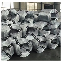 Fil de fer galvanisé souple, fil d'acier galvanisé 2,5 mm, fil de fer au carbone GI pour la construction
