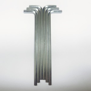 Clé Allen H4 Yongyao 110 mm en acier au carbone trempé, jeu de clés internes en forme de L - Product Image 2