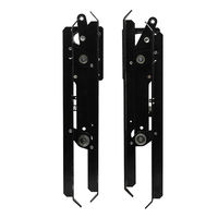 Accessoires de porte d'ascenseur métalliques directement de l'usine pour villas, hôtels, appartements, hôpitaux - Serrure de porte d'ascenseur industrielle de pointe