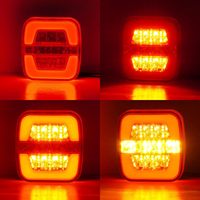 Lampu Sein LED Posisi Belakang/Stop untuk Truk, Van, Karavan & Kendaraan Komersial, Pemasangan Mudah