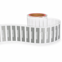 Étiquette intelligente RFID UHF Monza R6P étanche 860-960 MHz EPC Gen2, autocollant passif pour le contrôle d'accès et le suivi