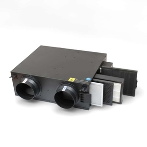 Unité <span class=keywords><strong>de</strong></span> ventilation CE Health 1200 m³/h à <span class=keywords><strong>double</strong></span> <span class=keywords><strong>flux</strong></span> avec options HEPA et UV |   Design moderne pour une utilisation en cuisine d'hôtel en plein air - Product Image 2