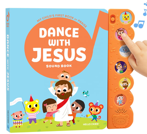 Livres sonores chrétiens pour enfants, 6 chansons bibliques pour tout-petits, cadeaux chrétiens pour enfants, Bible pour bébé pour baptême, baptême, OEM ODM - Product Image 1