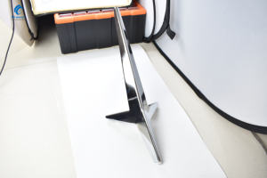 थोक क्रोम 300 मिमी + 150 मिमी आधुनिक डेस्क स्टील धातु रसोई कैबिनेट पैर - Product Image 5