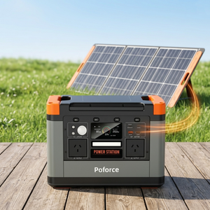 Estación de Energía Portátil de 1500W, 1008Wh LiFePO4, Generador Solar de 3000W, Carga Rápida de 600W para Respaldo Doméstico y Camping, OEM Disponible - Product Image 1