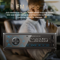SEMAITU 1DIN Autoradio MP3-Player In-Dash-Stereo-Fernbedienung 12V USB/SD/AUX-IN Digital BT Audio FM-Sender Musik Stereo