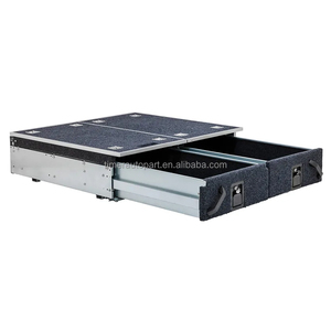 Vente d'usine pour Nissan <span class=keywords><strong>patrouille</strong></span> Y61 camionnette lit stockage arrière modulaire rouleau coulissant boîte à outils système de tiroir par voie de terre - Product Image 2