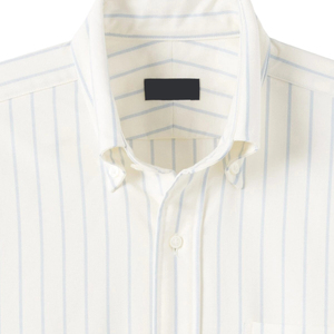 Chemise Oxford en coton pour homme, manches longues, coupe décontractée avec poche, respirante, confortable, classique pour les étudiants, logo personnalisé - Product Image 3